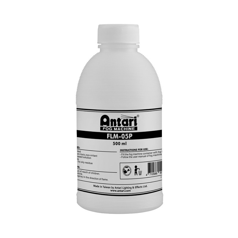 Antari 61731 FLM-05P Fog Liquid 0.5 L for MB-20 / FT-21